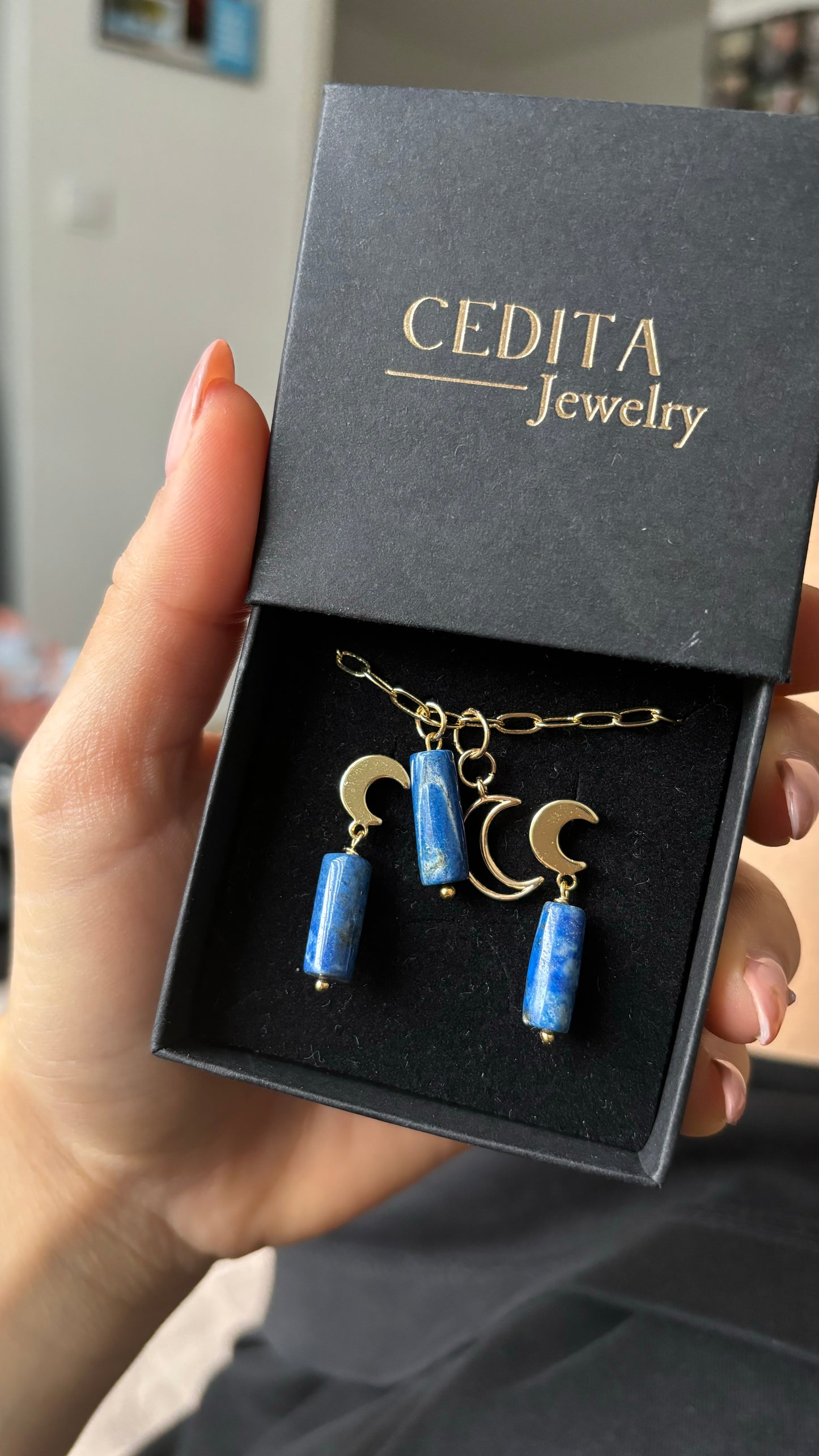 Mond Lapislazuli Set